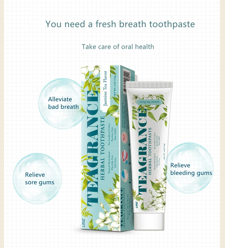 Family Daily Using Fresh Breath Herbal Toothpaste Factory Wholesale