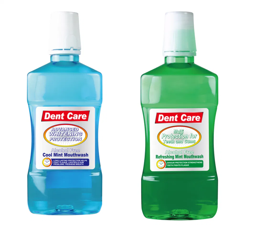 500ml Fresh Mint Zero-Alcohol Mouthwash Total Care Alcohol-Free Mouthwash