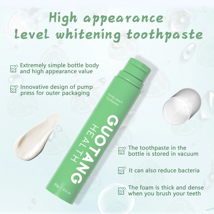 OEM Fruit Flavor Natural Whitening Toothpaste Professional Anti-Sensitive Wholesale Toothpaste