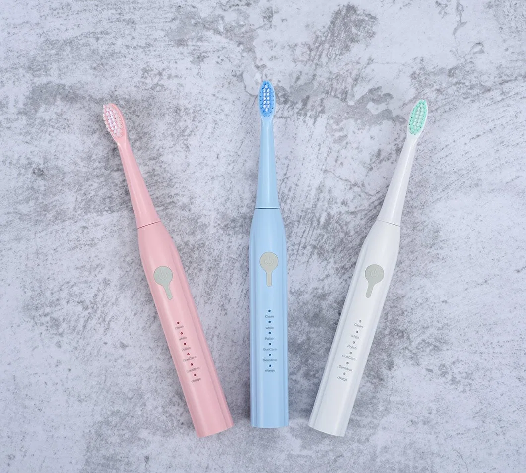 Wholesale Low Price Waterproof Battery Power Rechargeable Electric Ultrasonic Toothbrush